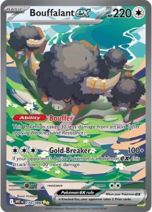 Bouffalant ex - 170/086 - SV: White Flare NM