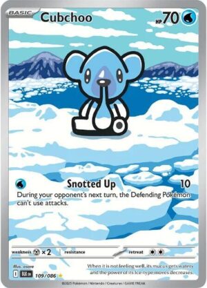 Cubchoo - 109/086 - SV: Black Bolt NM