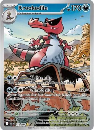 Krookodile - 137/086 - SV: Black Bolt NM