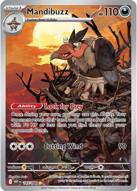Mandibuzz - 145/086 - SV: White Flare NM