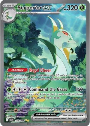 Serperior ex - 164/086 - SV: Black Bolt NM