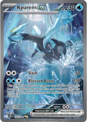 Kyurem ex - 165/086 - SV: Black Bolt NM