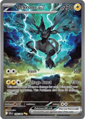 Zekrom ex - 166/086 - SV: Black Bolt NM