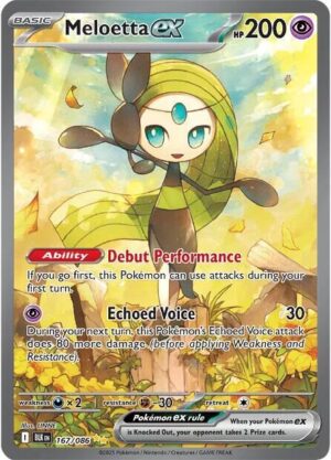 Meloetta ex - 167/086 - SV: Black Bolt NM