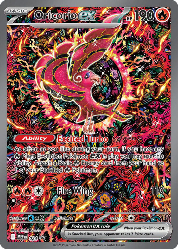 Oricorio ex - 024 - ME: Mega Evolution Promo NM