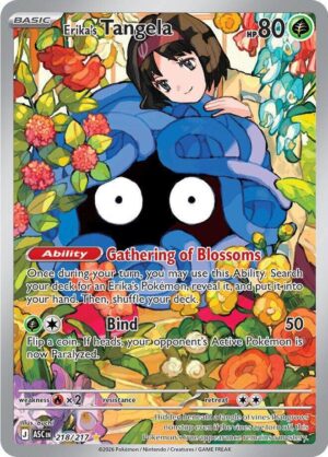 Erika's Tangela - 218/217 - ME: Ascended Heroes NM
