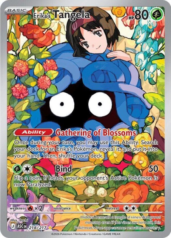 Erika's Tangela - 218/217 - ME: Ascended Heroes NM