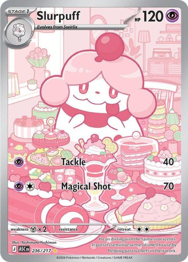 Slurpuff - 236/217 - ME: Ascended Heroes NM