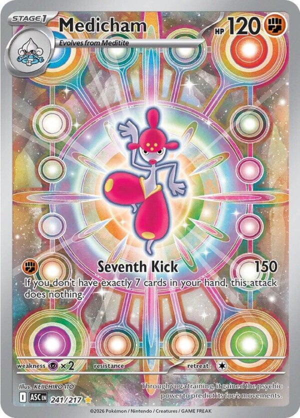 Medicham - 241/217 - ME: Ascended Heroes  NM
