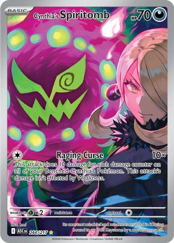 Cynthia's Spiritomb - 244/217 - ME: Ascended Heroes NM