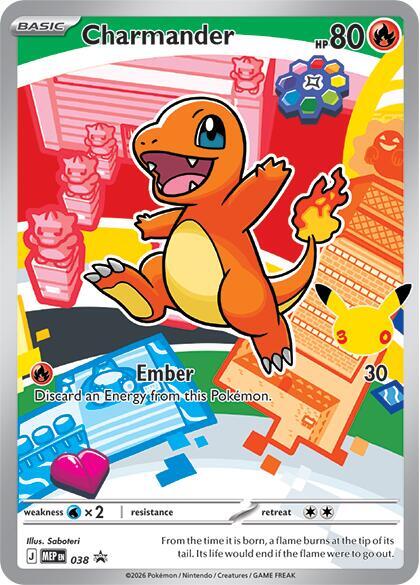 Charmander - 038 - ME: Mega Evolution Promo NM