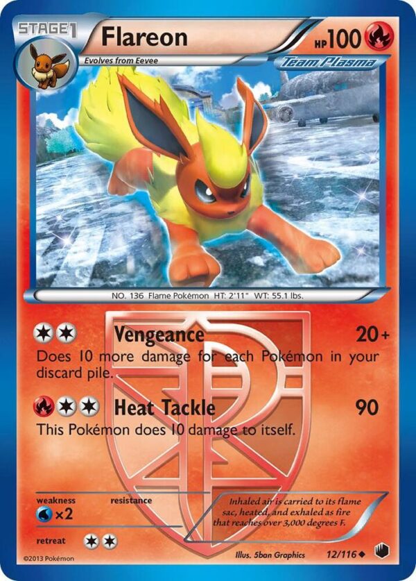 Flareon (Team Plasma) - Plasma Freeze LP