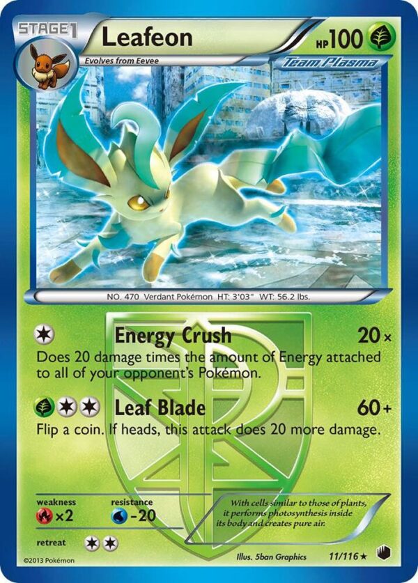Leafeon (Team Plasma) - Plasma Freeze LP