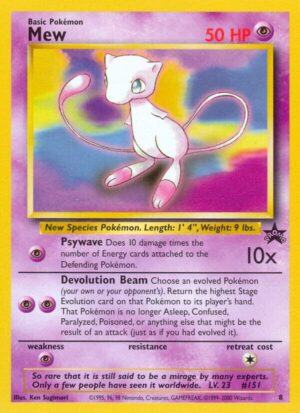 Mew (8) - WoTC Promo LP
