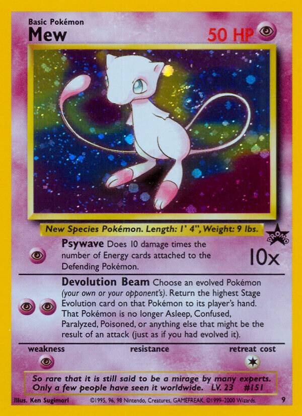 Mew (9) - WoTC Promo LP
