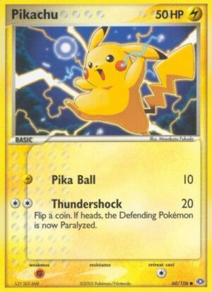 Pikachu - Emerald NM
