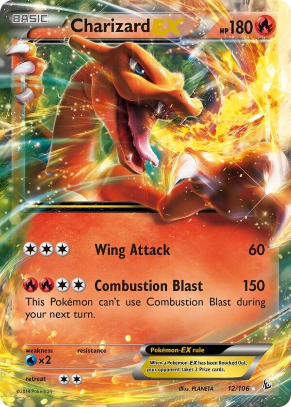 Charizard EX (12) - XY - Flashfire NM