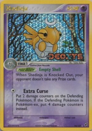 Shedinja - Deoxys Reverse Holo HP