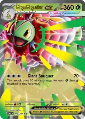Mega Meganium ex - 010/217 - ME: Ascended Heroes