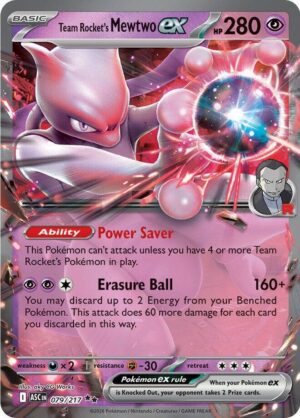 Team Rocket's Mewtwo ex - 079/217 - ME: Ascended Heroes