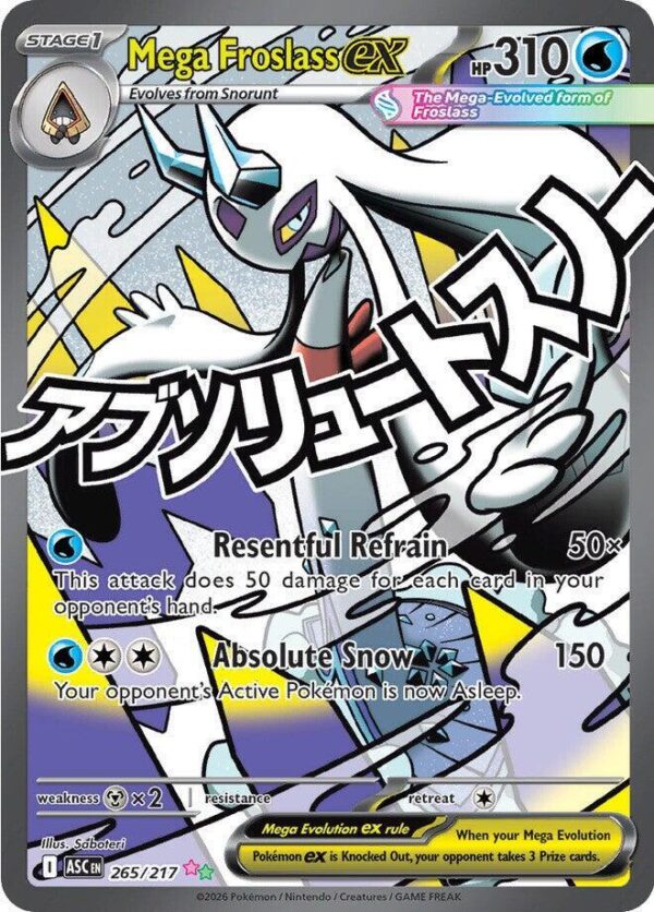 Mega Froslass ex - 265/217 - ME: Ascended Heroes