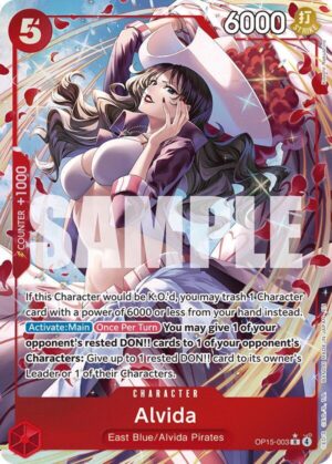 Alvida (Alternate Art) (OP15-EB04)