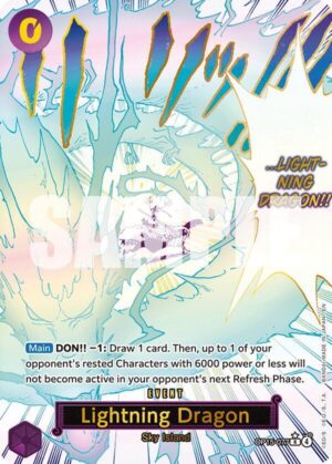 Lightning Dragon (Alternate Art) (OP15-EB04)