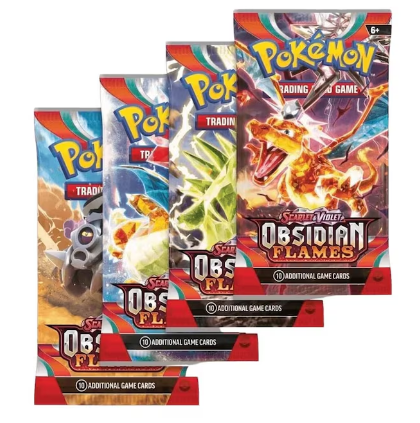 Obsidian Flames Booster Pack Ingles