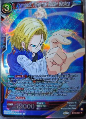 1600 (23) Android 18, Perpetual Motion Machine Foil - Perfect Combination