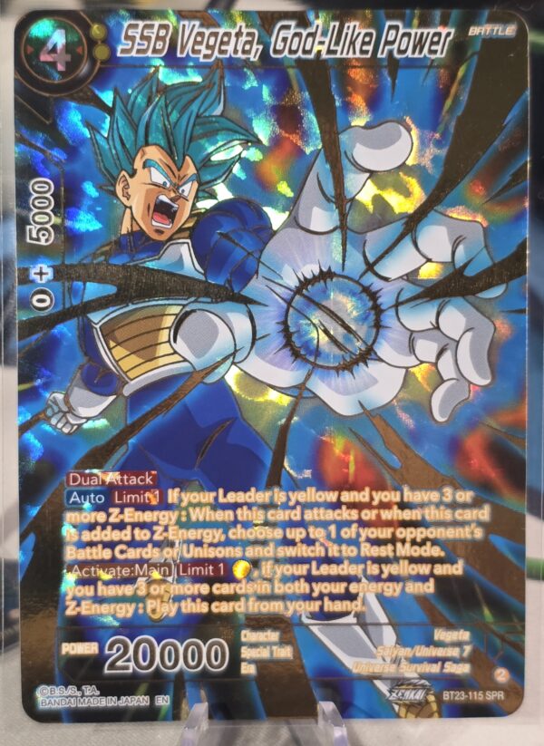 SSB Vegeta, God-Like Power (SPR) - Perfect Combination