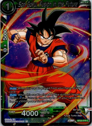 s-l1600 (2) Son Goku, Fusion in the Future C Foil - Perfect Combination