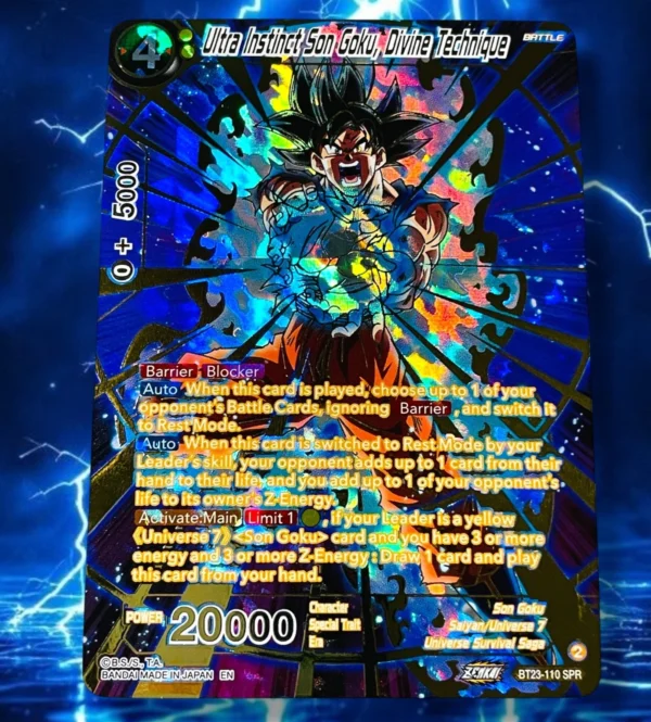 Ultra Instinct Son Goku, Divine Technique (SPR) - Perfect Combination